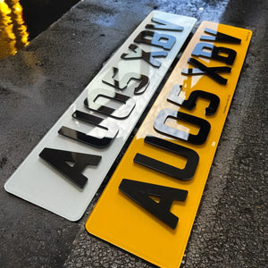 Are 4D Number Plates Legal in the UK? Everything You Need to Know