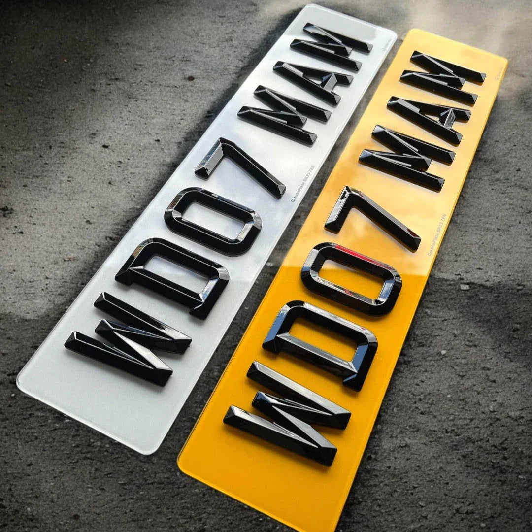 Retro 4D Number Plates | Classic Meets Modern | Number Plate Store