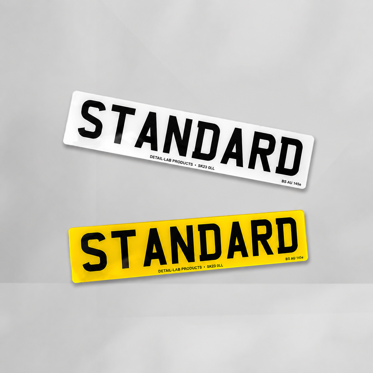 Standard Replacement Number Plates ( Pair)